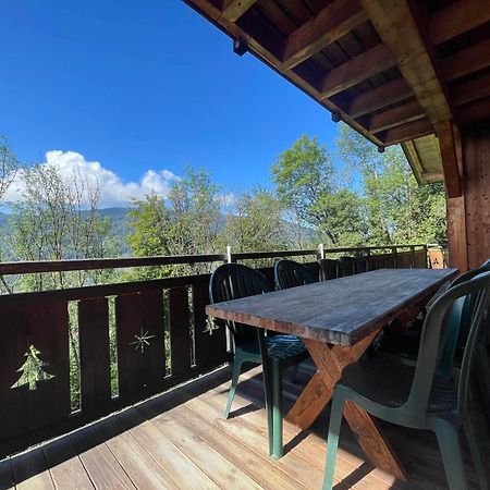 Chalet Savoyard Avec Jardin, Poele A Bois Et Wifi - Fr-1-624-11 Verchaix Exterior photo