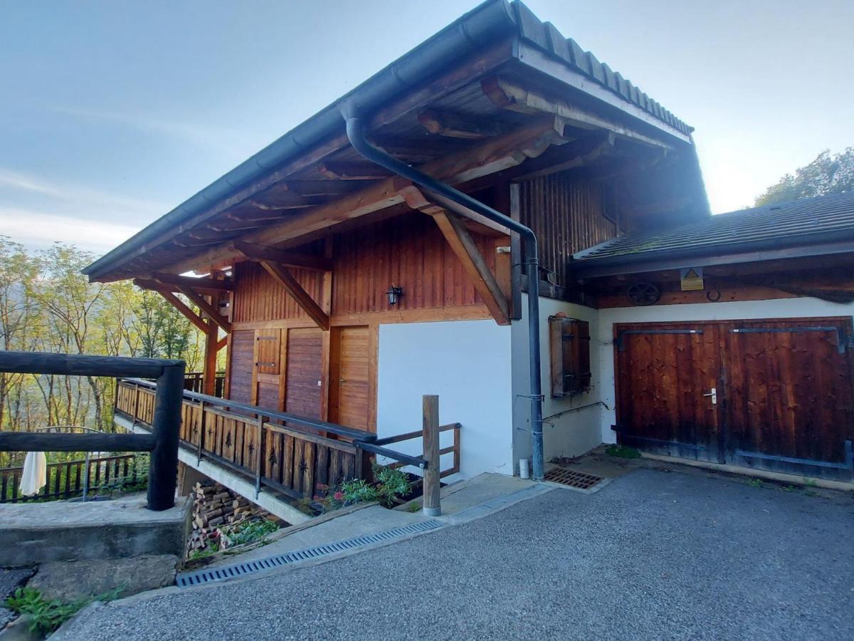 Chalet Savoyard Avec Jardin, Poele A Bois Et Wifi - Fr-1-624-11 Verchaix Exterior photo