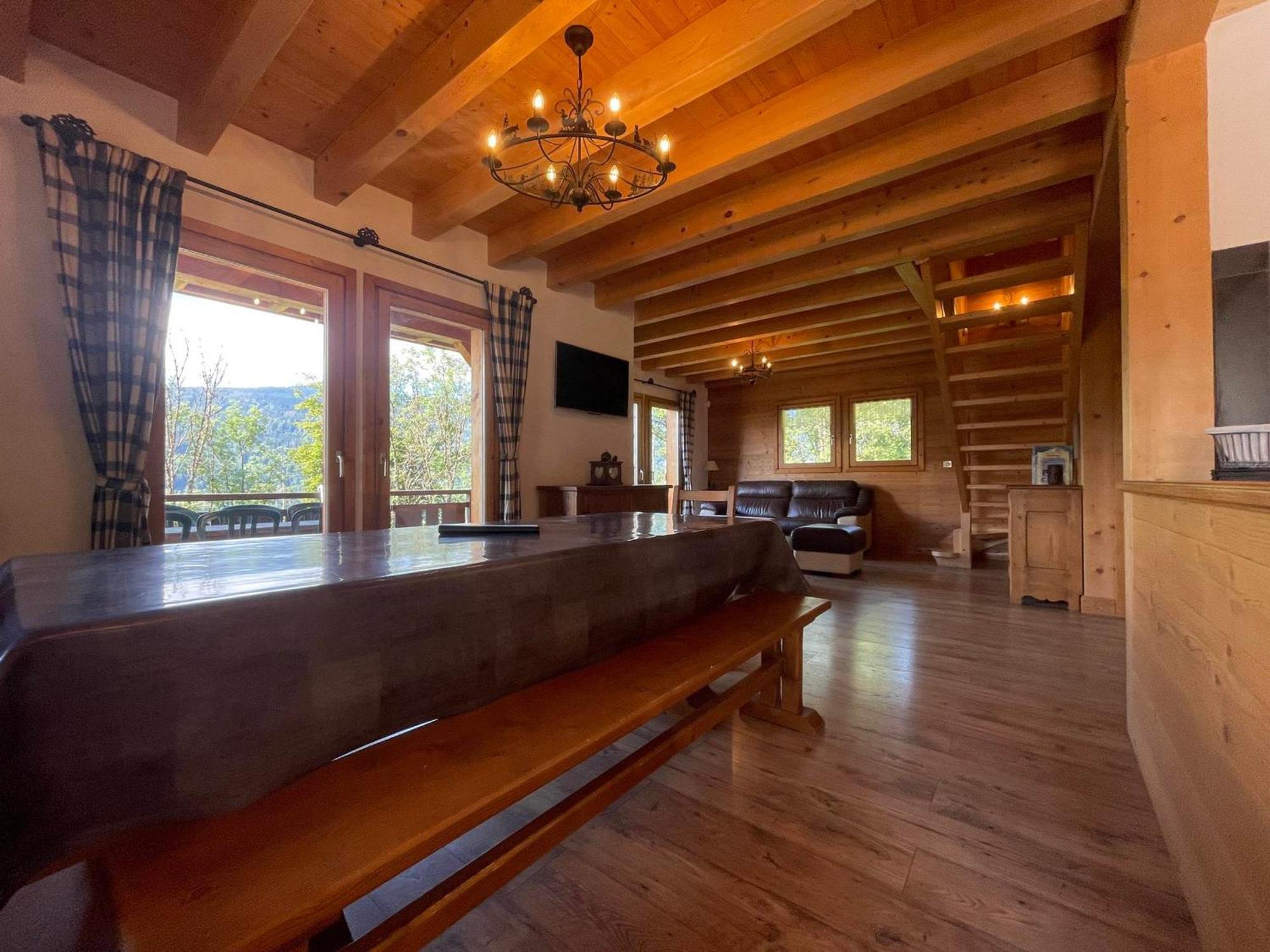 Chalet Savoyard Avec Jardin, Poele A Bois Et Wifi - Fr-1-624-11 Verchaix Exterior photo